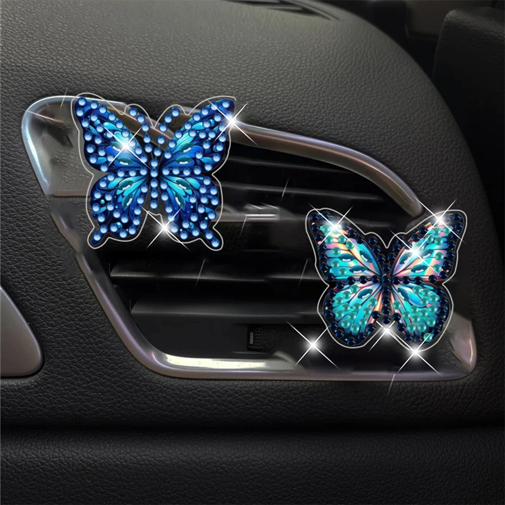 12 قطعة الماس اللوحة سيارة الروائح تنفيس كليب للديكور الداخلي للسيارة