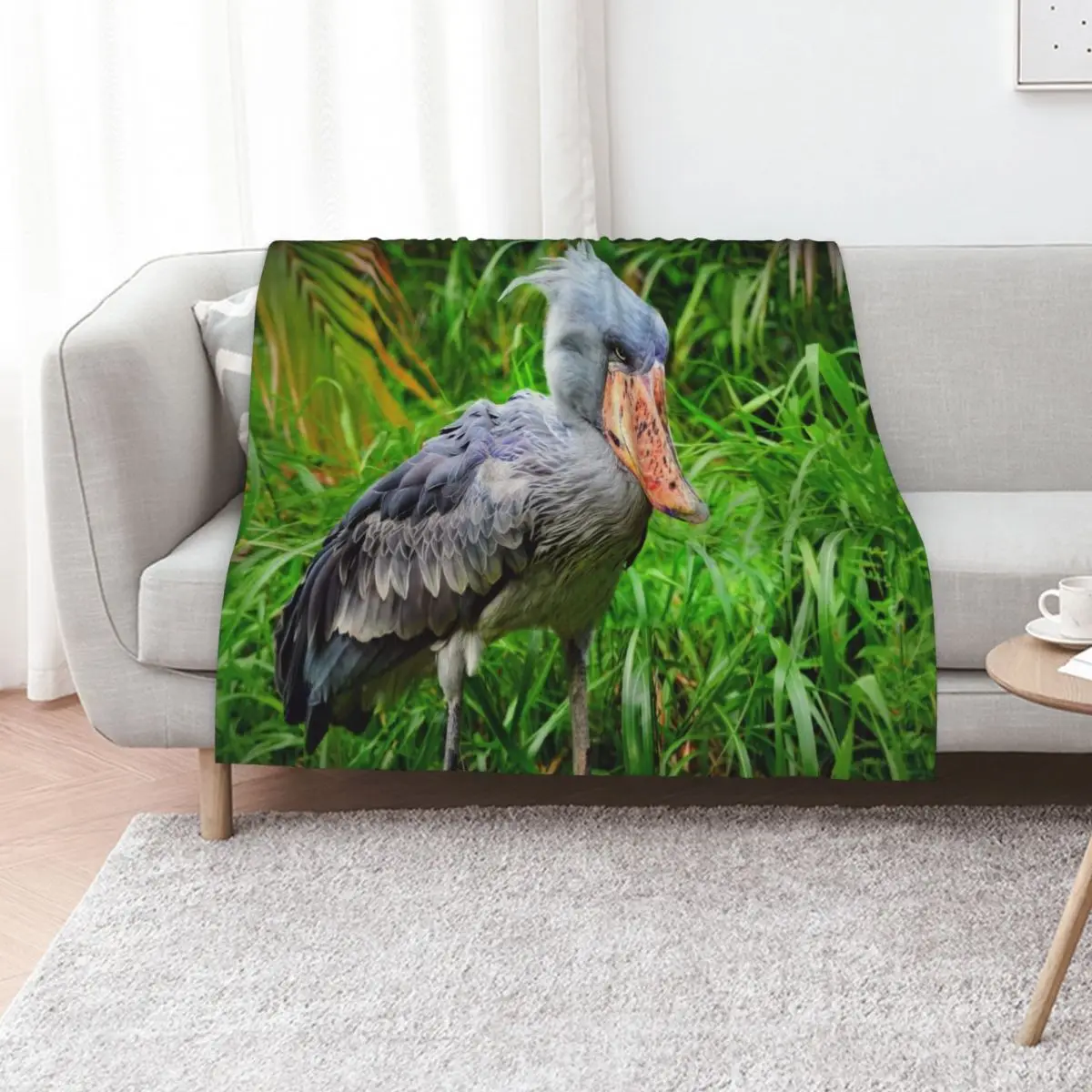 

Shoebill Balaeniceps Rex Throw Blanket Blankets For Bed Heavy Sofas Polar Blankets