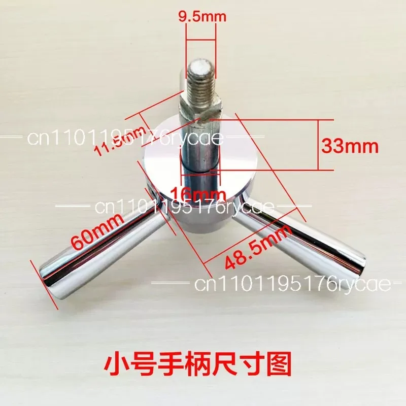 

Fits Security Door/Valuables Cabinet, Reliable Anti-Theft Lock High-Security Metal Lock with Triangle Handle, Anti-Pry Design