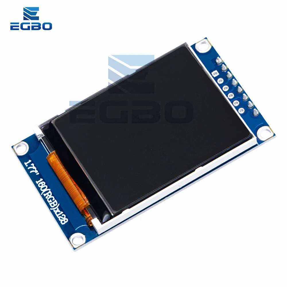 EGBO TFT LCD 컬러 스크린 모듈, 직렬 포트 모듈, 128*160 1.77, 1.77 인치
