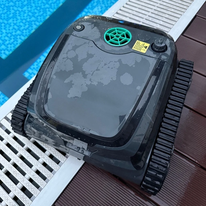 

Wireless Cordless Robot Cleaner Smart Automatic Climbing Wall for Swimming Pool