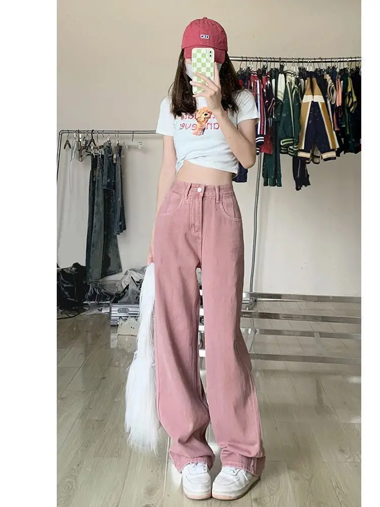 Cintura baixa mulher jeans y2k roupas térmicas inverno quente velo forrado engrossado veludo pelúcia confortável feminino senhoras denim