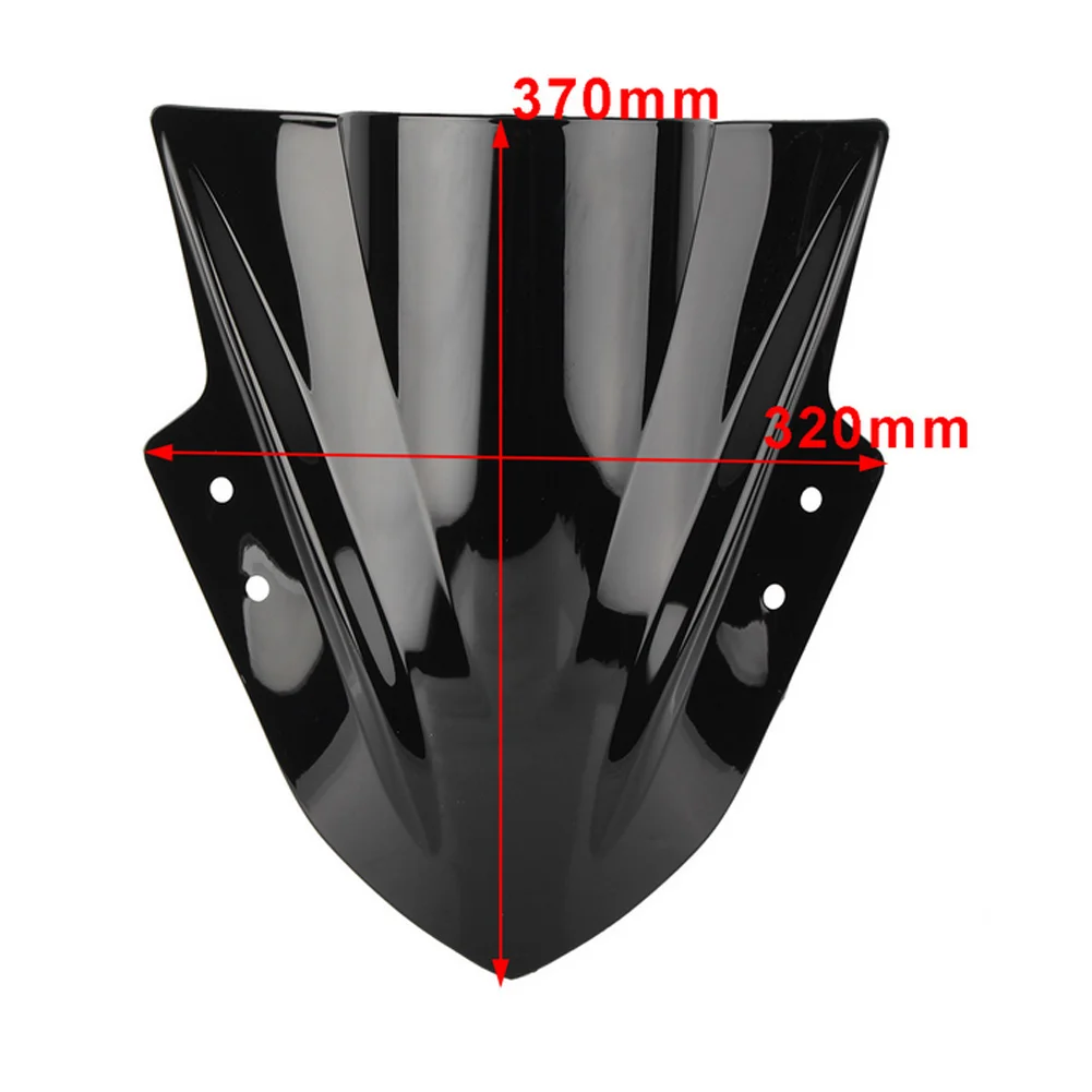 Motorcycle Windshield For Kawasaki Ninja 300 EX300R EX 300R 2013-2019 Double Bubble WindScreen Accessories Fairing Deflector