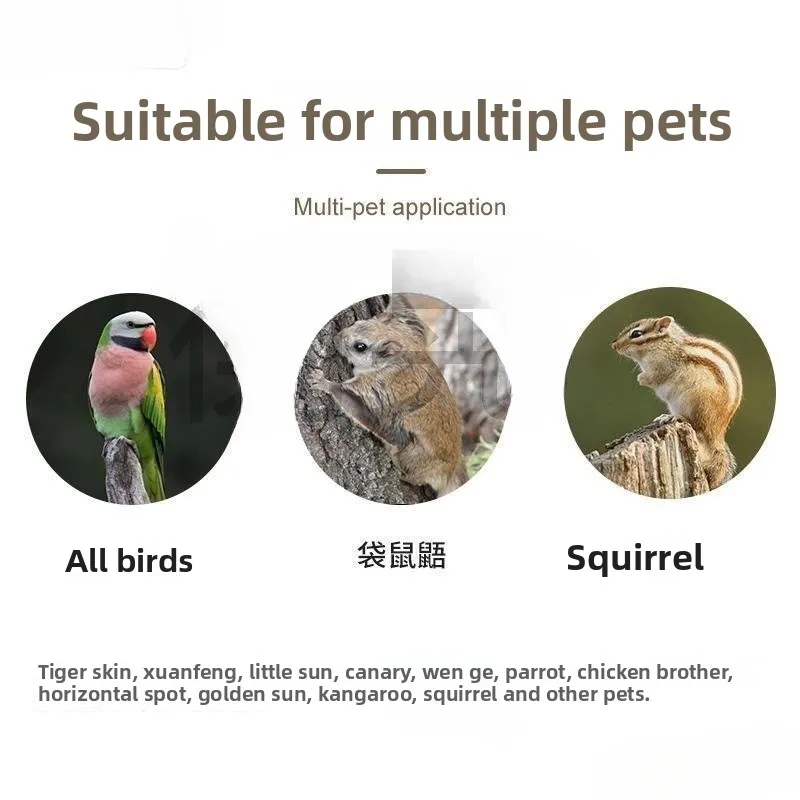 304 Stainless Steel Luxury Villa Bird Cage Transparent Glass Large Parrot Cage Breeding Cage Household