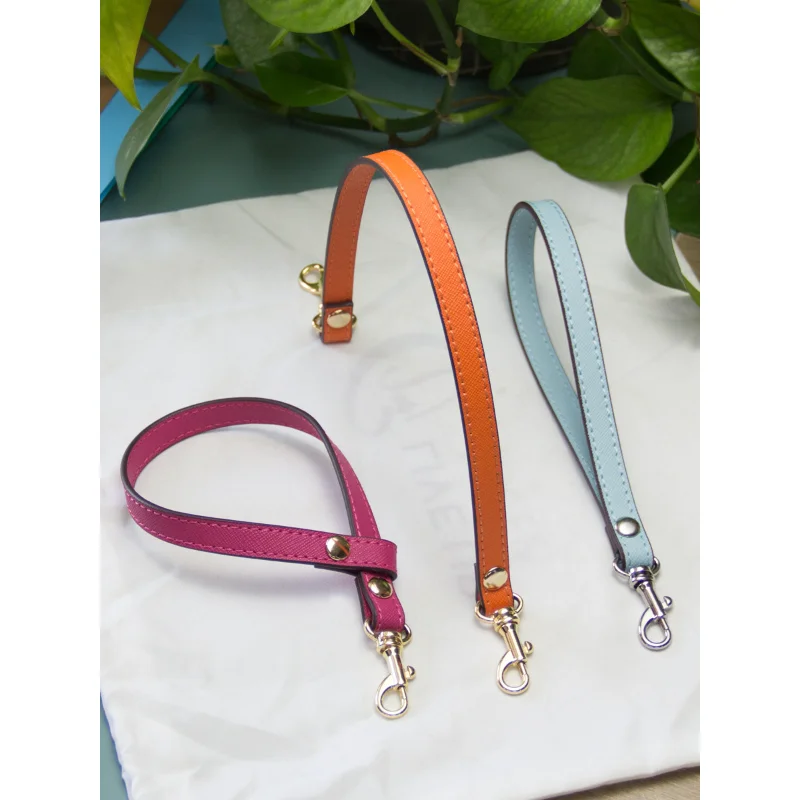 New Fashion Waterproof PU Leather Wrist Bag Strap Wallet Purse Belt Portable Replaceable Handbag Clutch Short Handle Key Belt