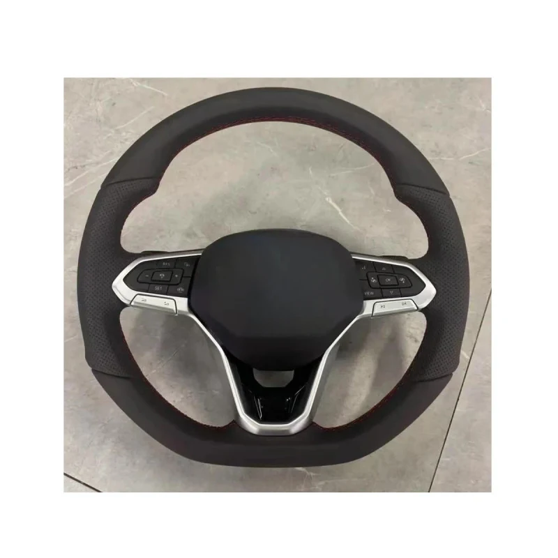 Best Selling Customized multifunction steering wheel buttons Leather Steering Wheel   R-Line GTS GLI Mk7 Mk6