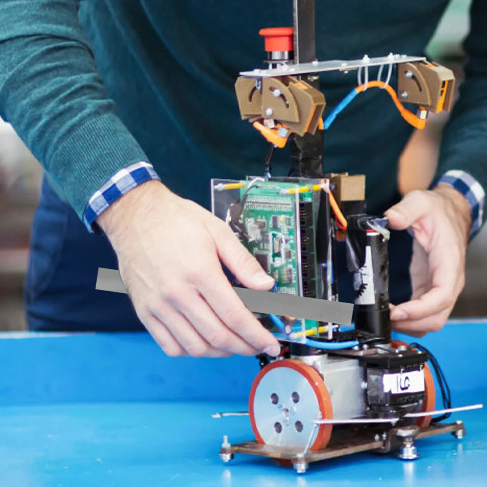 

5Pcs Copper Sheet for Science Experiments Purity Electrode Strip Vibration Sound Tests Teaching Instrument Schools Education