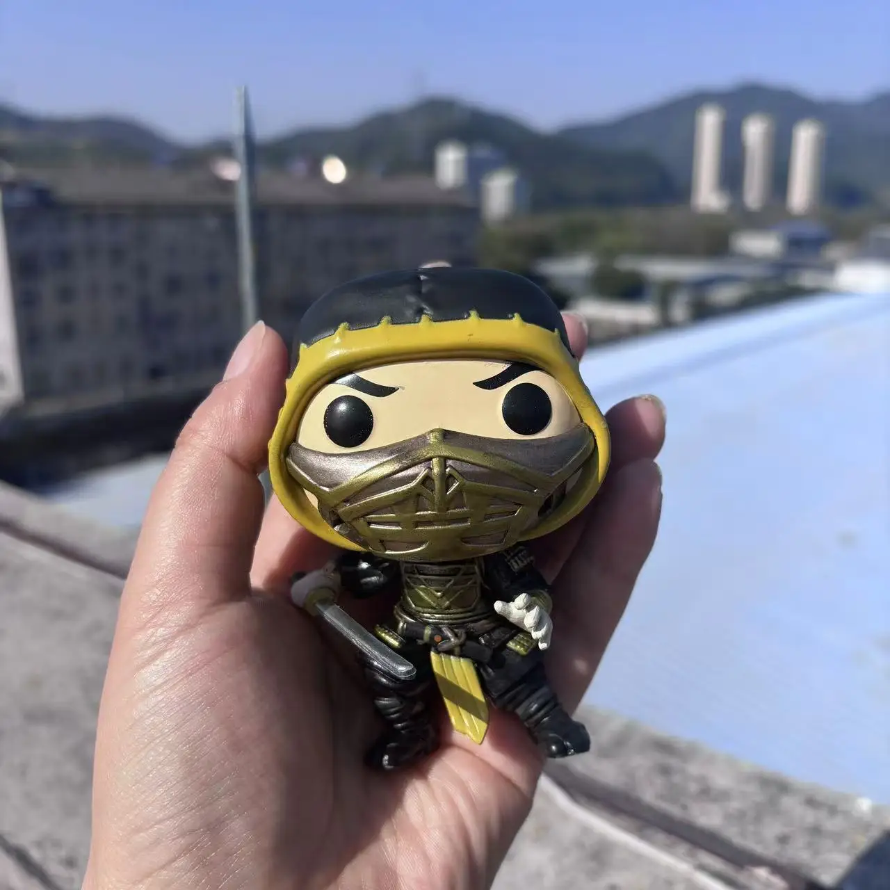 Mortal Kombat Sub-Zero Scorpion Figure mignon vinyle Collection modèle jouets