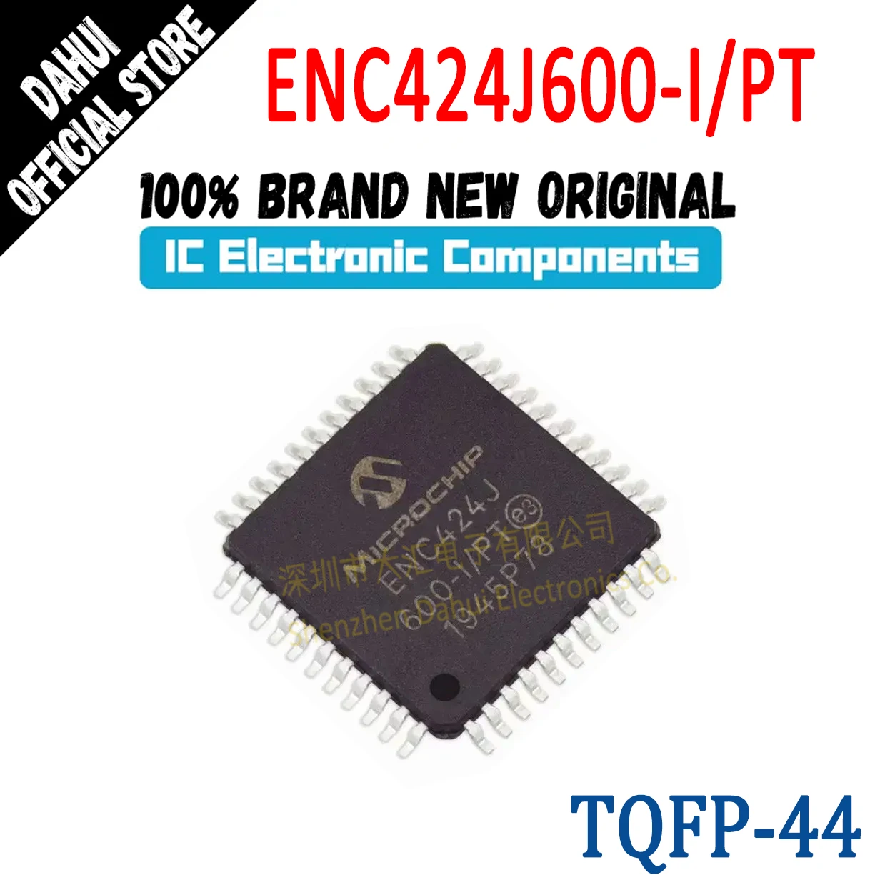 

ENC424J600-I/PT ENC424J600-I ENC424J600 ENC424J ENC424 ENC IC Chip TQFP-44 In Stock 100% Brand New Origin