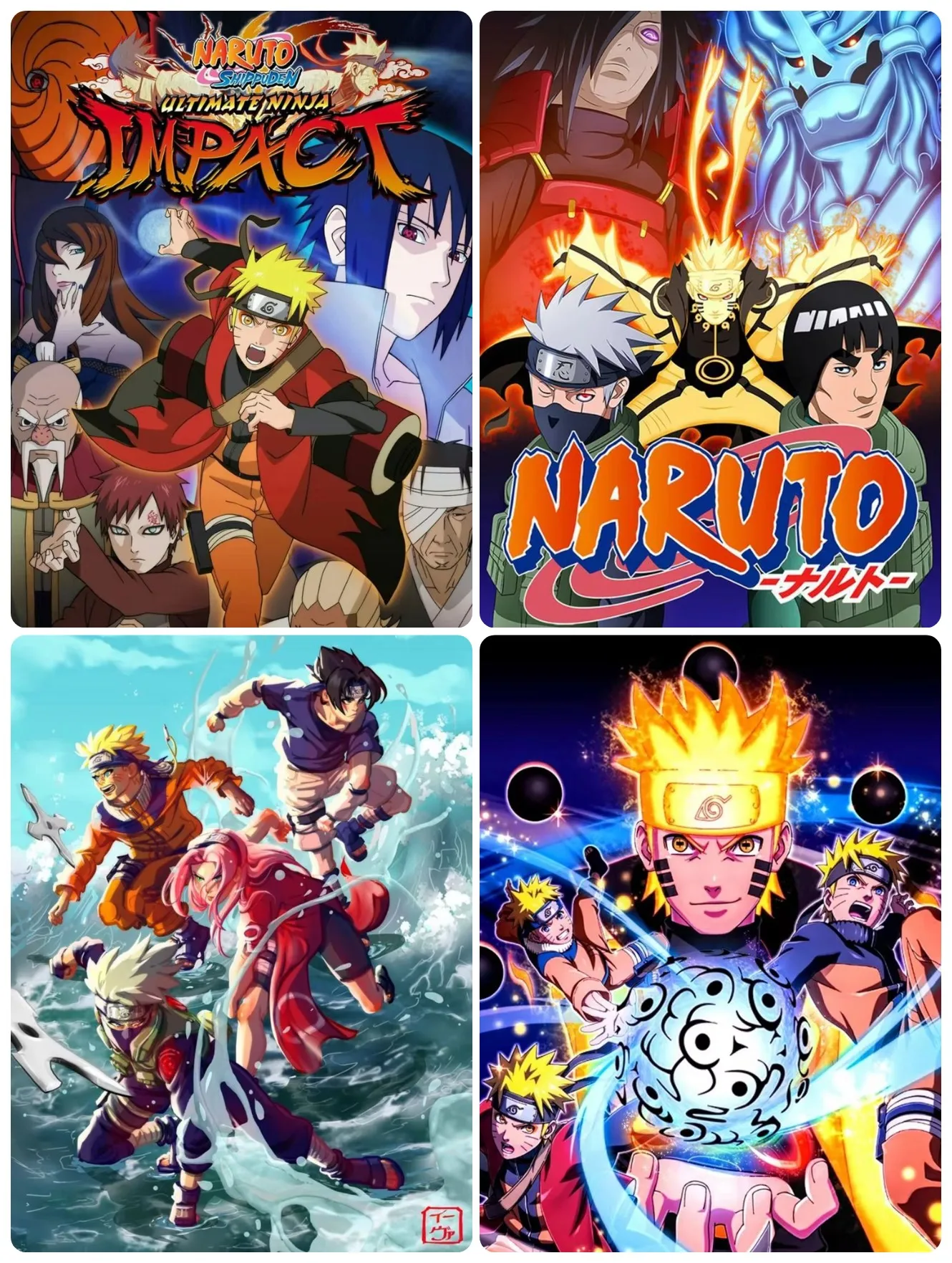 

1000 PCS Puzzles for Adults Naruto Shippuden, Jigsaw Puzzles Educational Games Colorful Puzzles Home Decor