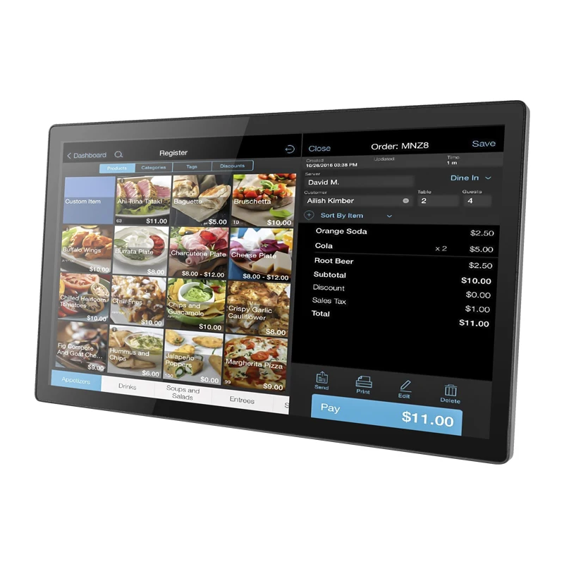 

2024 Release Professional Android Windows Intelligent Touch Pos Wall Mounted Display Advertising Monitor
