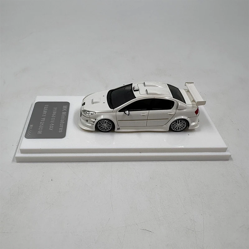 1:64 Scale 406 407 Taxi Sport Car Simulation Resin Model Movie Fan