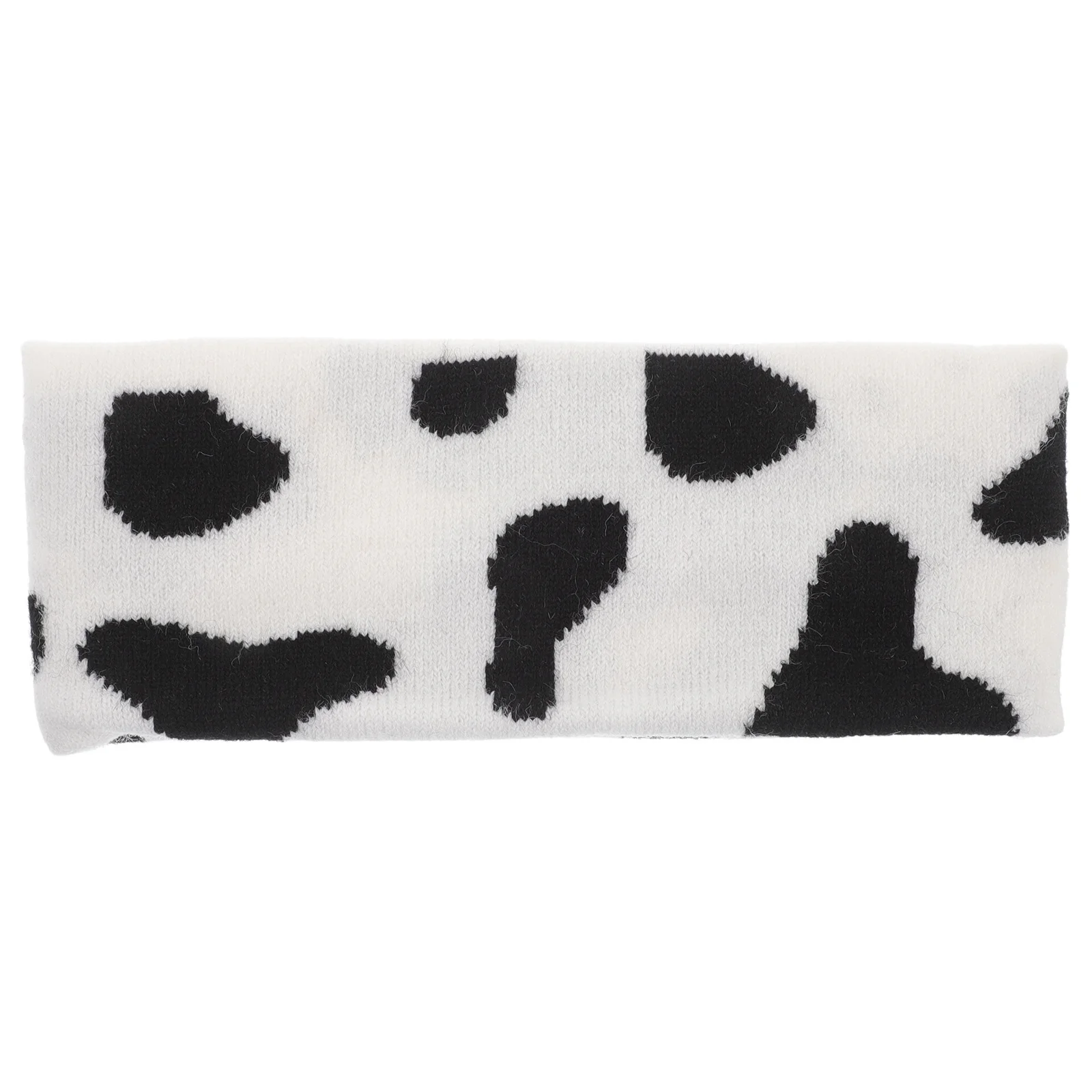 محبوك عقال ليوبارد طباعة بسط امتصاص العرق للنساء الرجال اليوغا الجري الرياضة الصالة الرياضية ملحق غطاء الرأس الرياضي