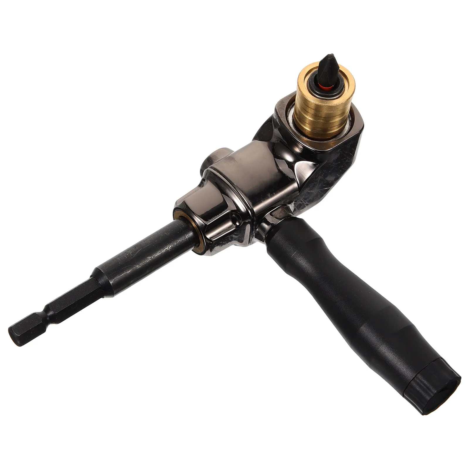 Right Angle Drill Attachment Impact Driver Adapter Heavy Duty 90 Degree Bit Extension for Tight Corners Drill Impact Driver view 3