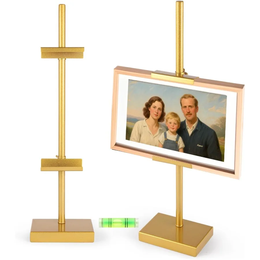 

Adjustable Tabletop Easel Stand for for Picture Frames Up to 16 Picture Easels for Display Picture Frame Holder Stand Adjustabl