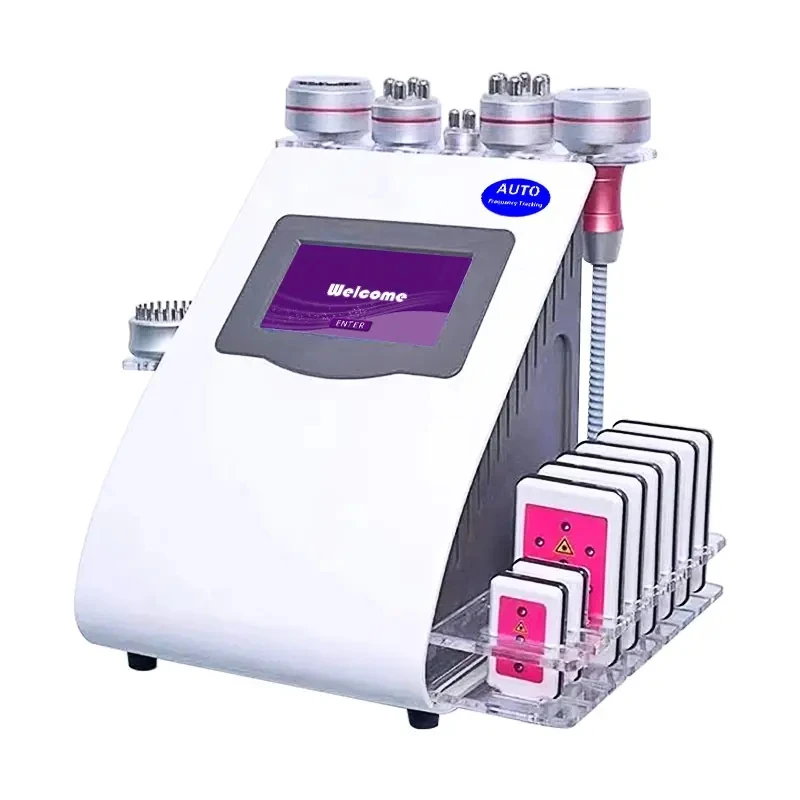 

Weight Loss Cavitation Machine 9 In 1 Ultrasound Cellulite Reduce Vacuum 40K Slimming System Lipo Fat Burning Spa Massage Device