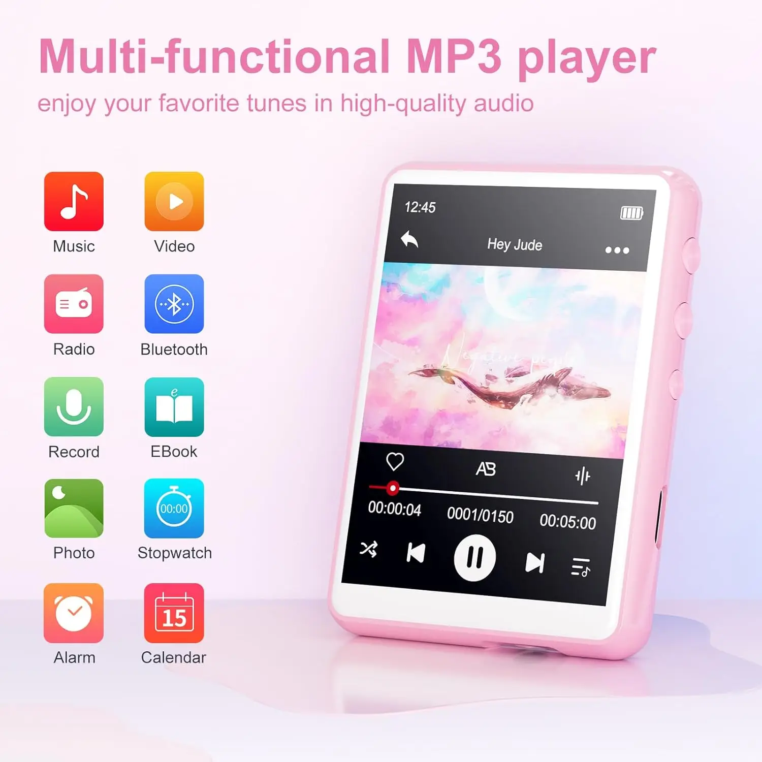 MECHEN 64GB MP3 Player Bluetooth 5.3 with 2.4