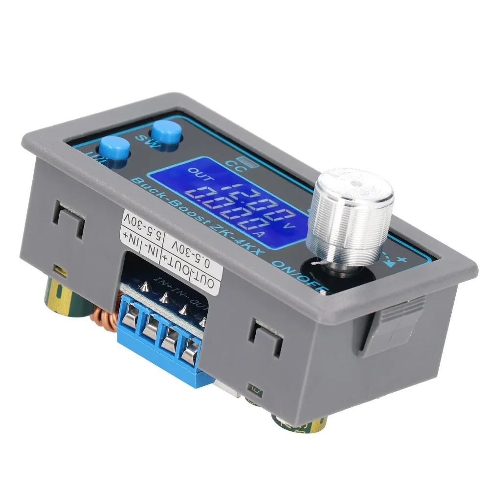 5-30V To 0.5-30V Boost Power Supply Module LCD Display Adjustable DC Programmable Supply Constant Current Constant Voltage