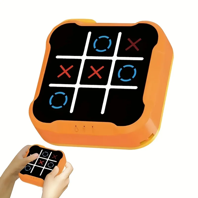 

Детские электронные игрушки, настольные игры Tic Tac Toe, головоломка Монтессори, настольная игра, портативные игры для путешествий для детей и взрослых