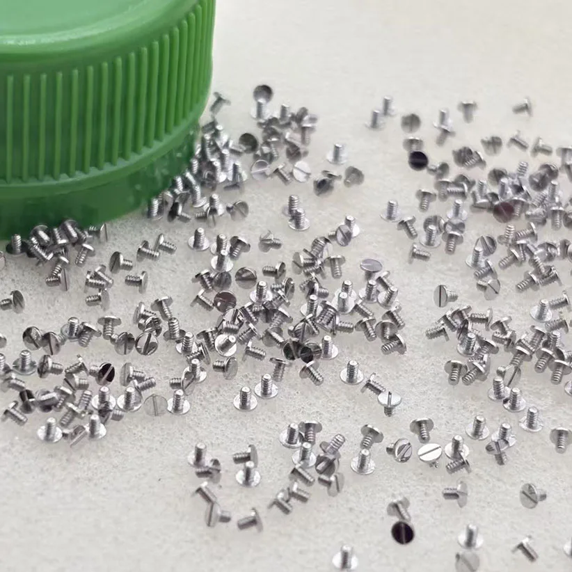 20/40/60pcs  Watch movement accessories 8200 8215movement upper clamp plate screw pendulum splint screw