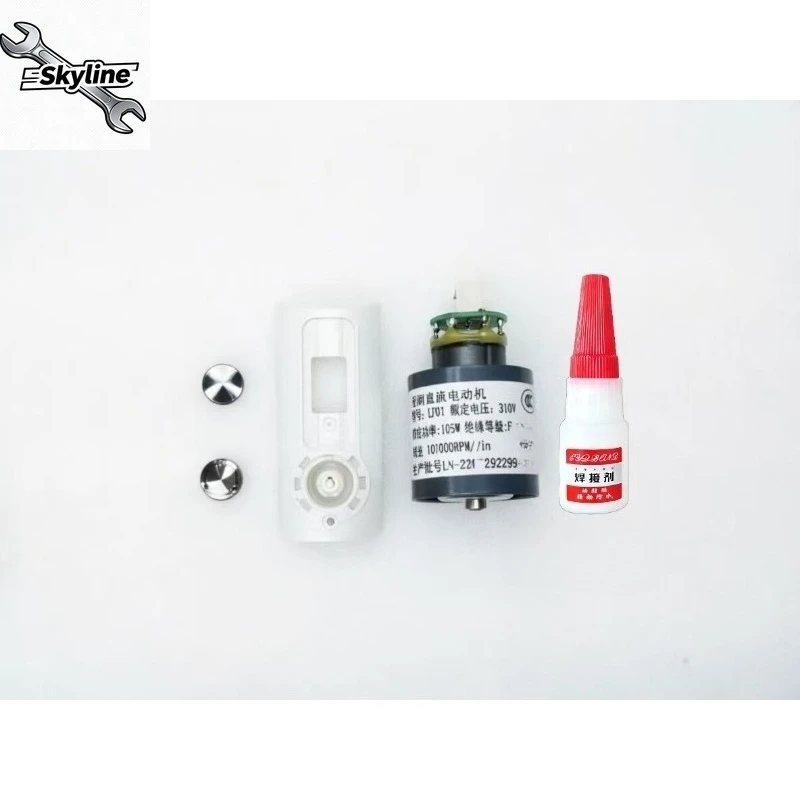 Hair Dryer Motor & Switch Temperature Button Cover Fit LF01 LF03 LF03SE SE2 Hair Blower Replacement Repair Parts
