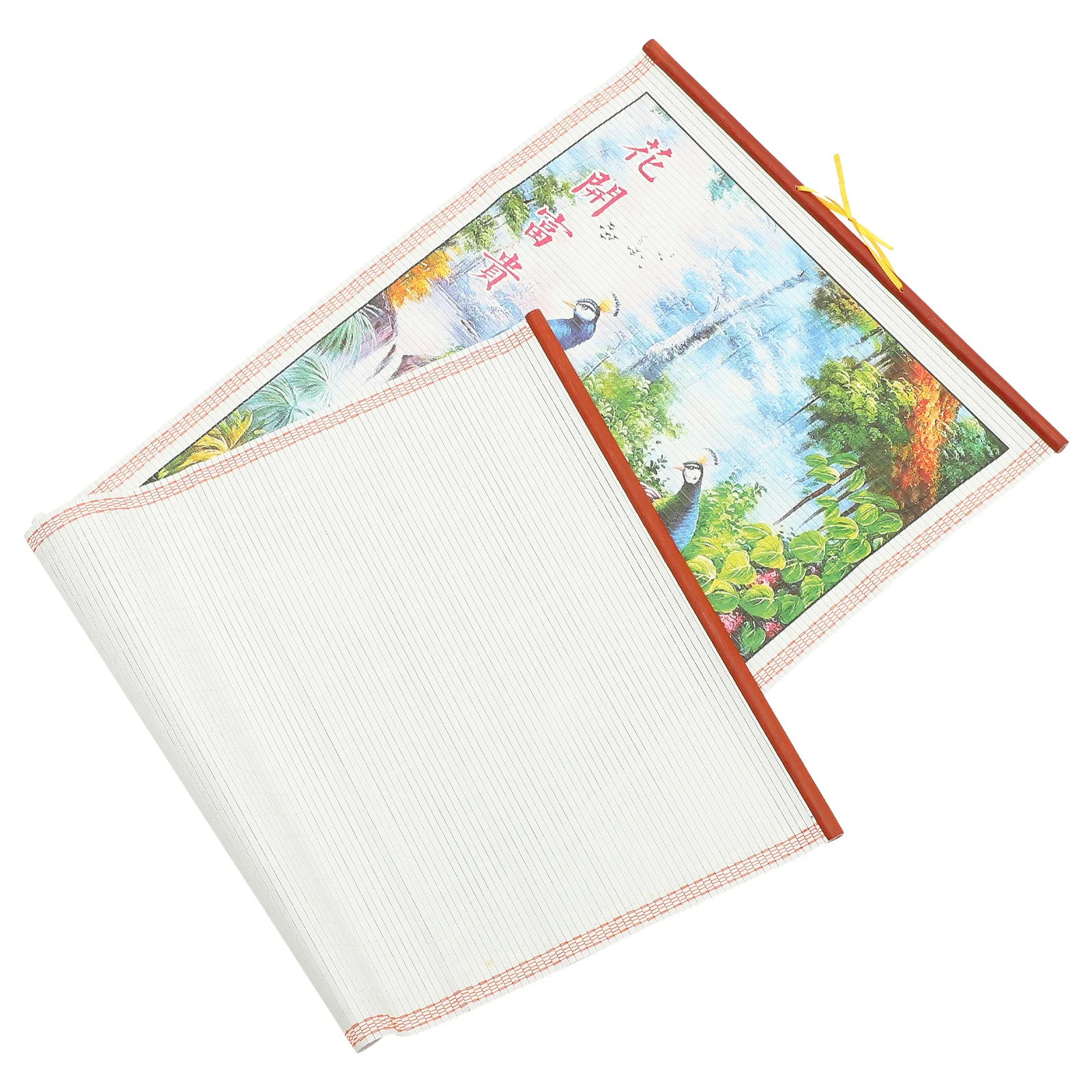 

2024 Wall Calendar Dragon Year Hanging Chinese Paper Calendars Home Decor Scenic Scroll Monthly Large Reusable Material Zodiac