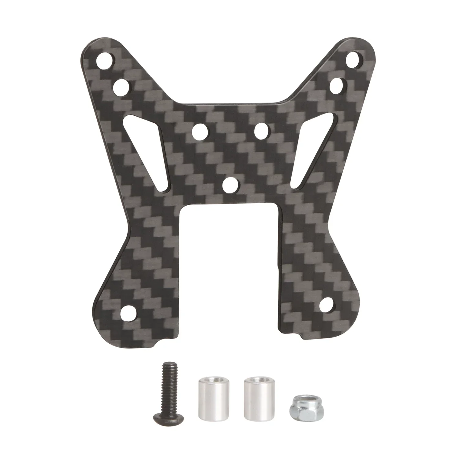 Carbon Fiber Rear Shock Tower For Tamiya 47330 The Bigwig 2017 Version 1/10 RC Off-Road Buggy Upgrade Parts