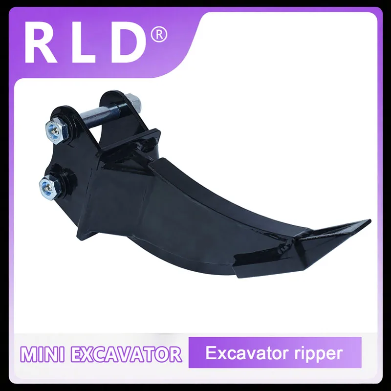 ミニショベル用リッパー、掘削機用緩土アタッチメント、土壌リッパー、土壌破砕機（農業、果樹園、庭園、粘土、凍土用）