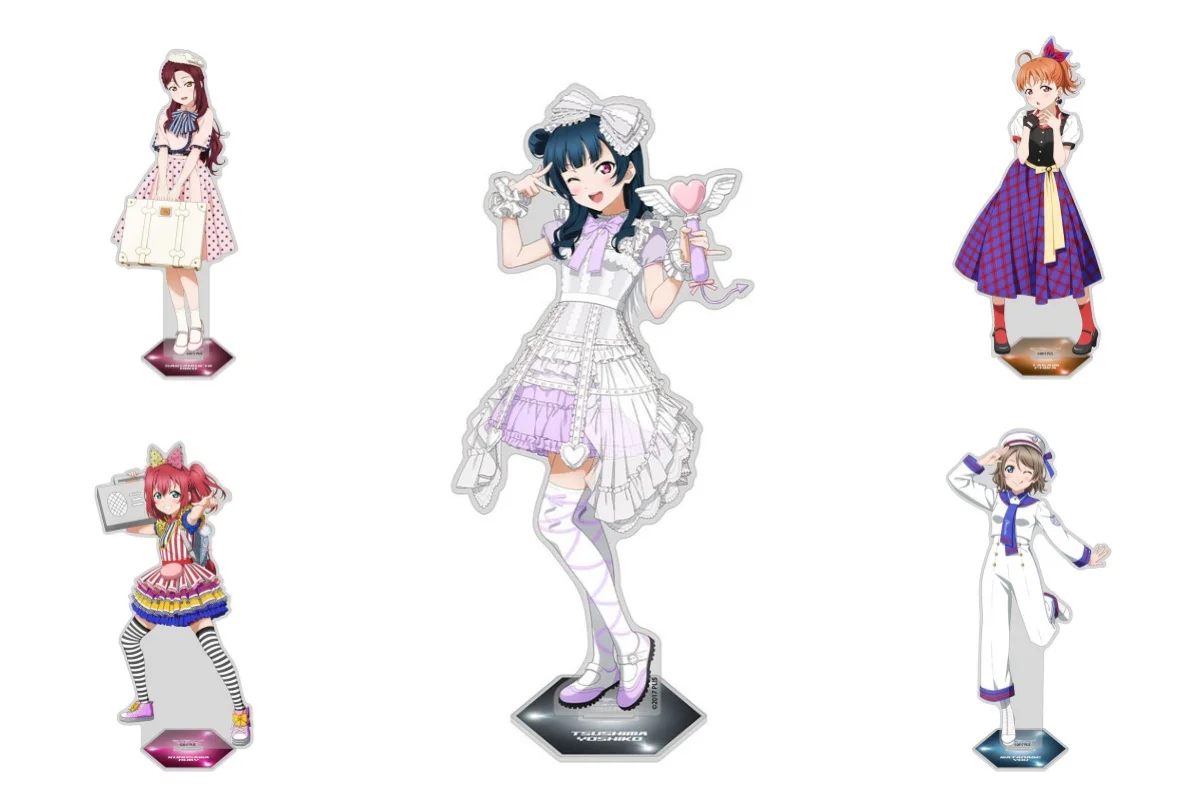 HOT Anime Love Live! Acrylic Cosplay Figure Standing Model Plate Desktop Display Present Accessories Firend Fans Store Gift