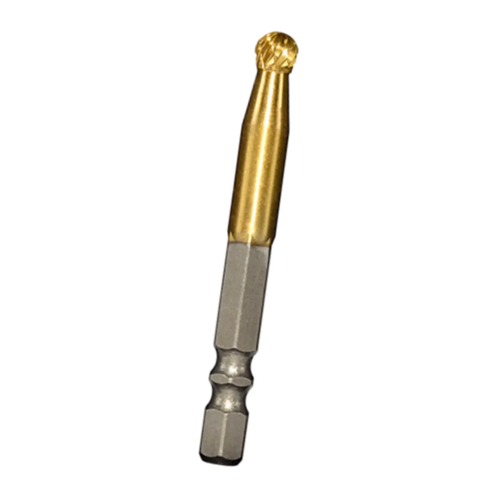 

Carbide Rotary Burr Bit,Cutting Burr Rotary Tool Sturdy 1/4inch Hex Shank Die Grinder Bit for Metal Carving Woodworking DIY