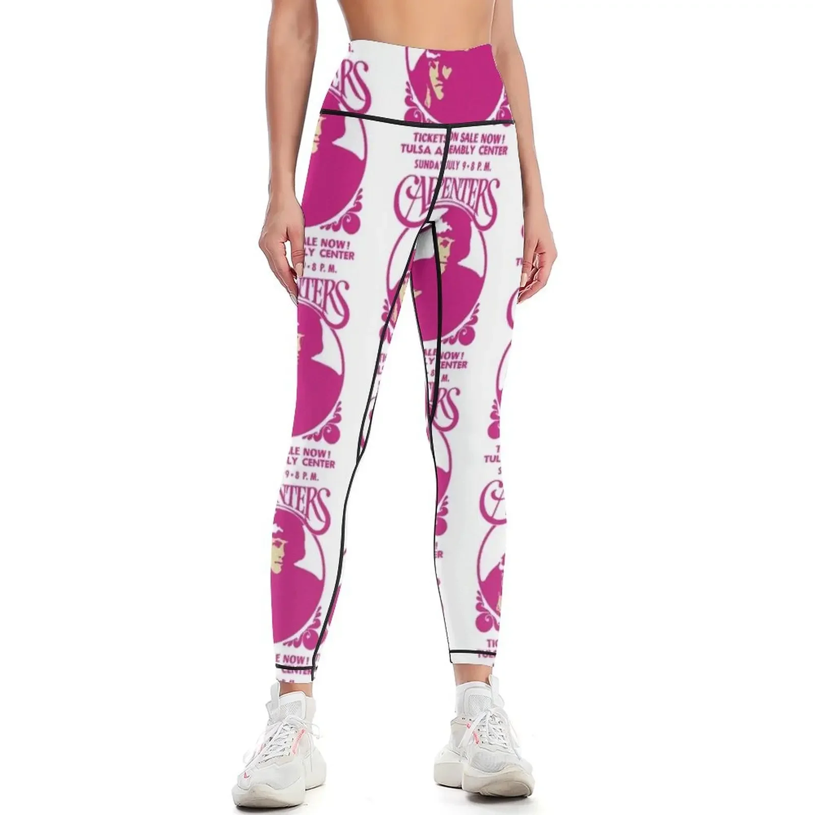 

The Carpenters (1) Leggings high waist sport pants Women's fitness Jogger pants Womens Leggings