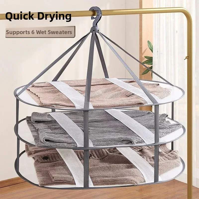 Summer Clothes Drng Ra Sweater T-irt Sos Flat Layout Hanger Storage Organizer Outdoor Food Bag Sealing Clamp by FeiLa...