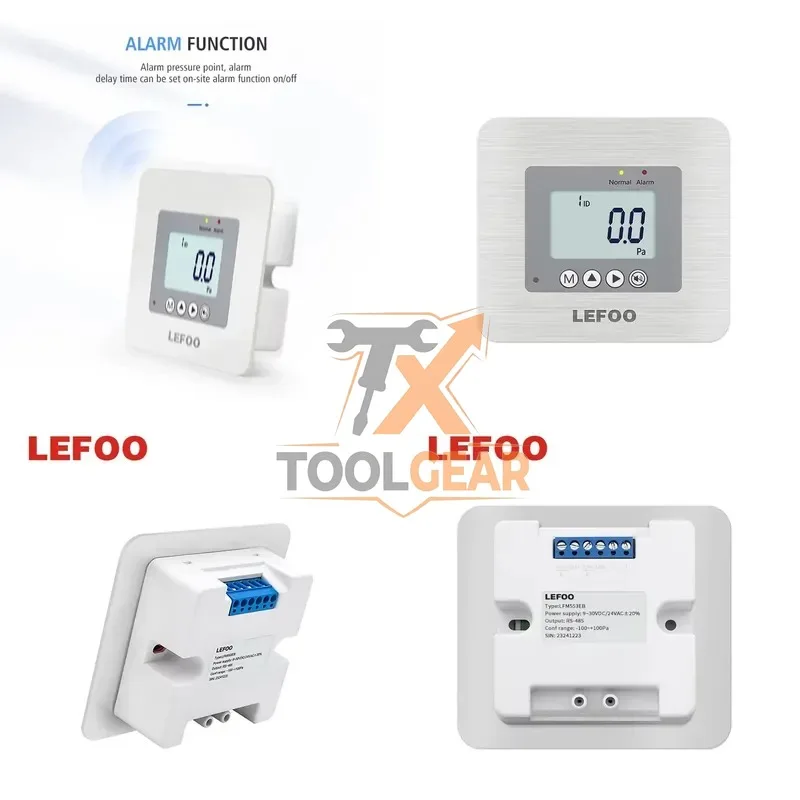 2026hotsale* LEFOO Factory Direct Differential Pressure Transmitter Hvac Industrial Air Differential Pressure Sensor with