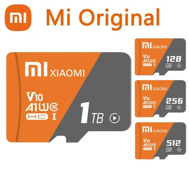 Xiaomi Speicher karte Treiber Rekorder 2TB 1TB 128GB Micro SD-Speicher karte für Handy Kopfhörer Lautsprecher HD Kamera Spielsc halter