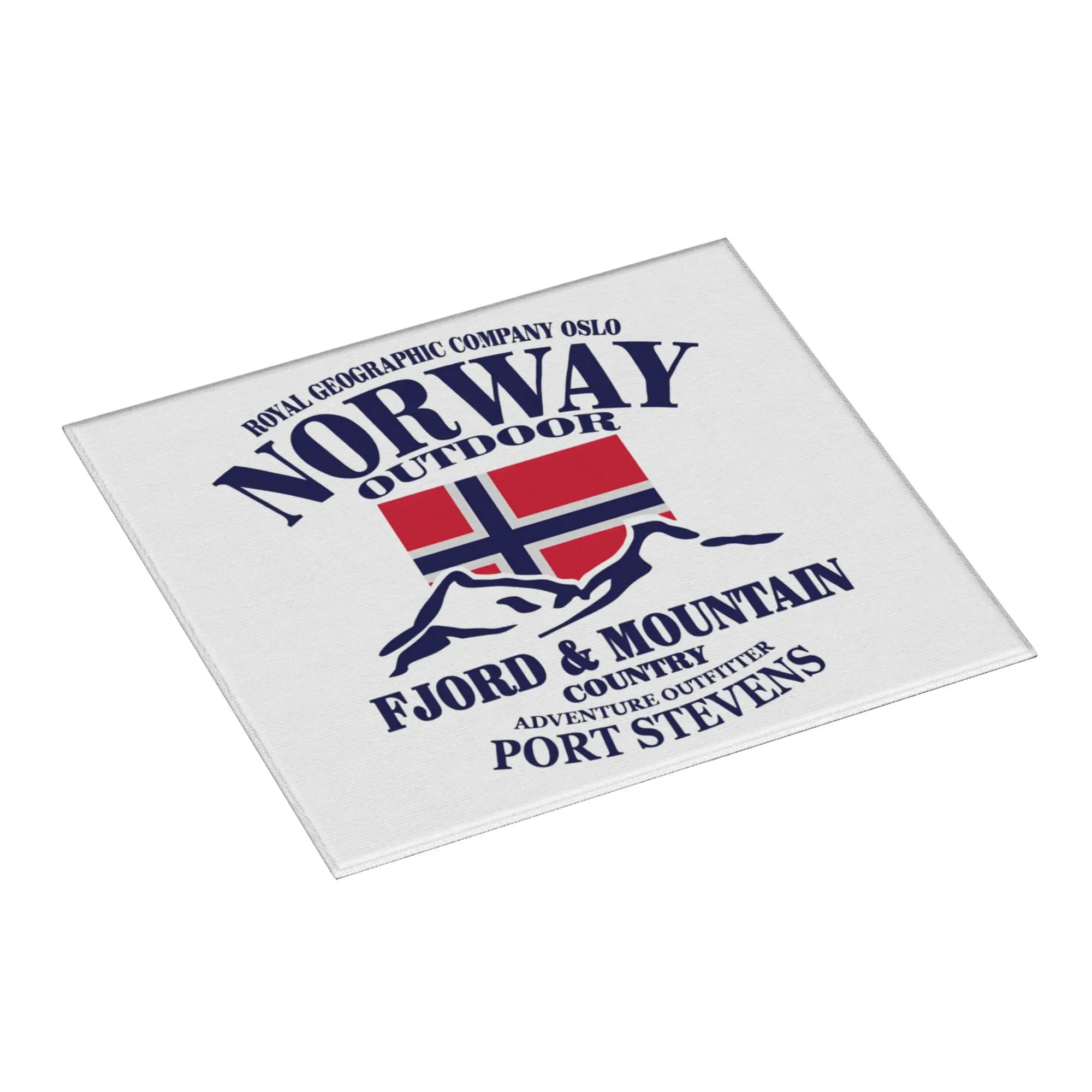 Drying Mat For Kitchen Norway Flag Barware Tableware Oil Proof Reusable Norwegian Flag Washable Kitchen Sink Drying Pad