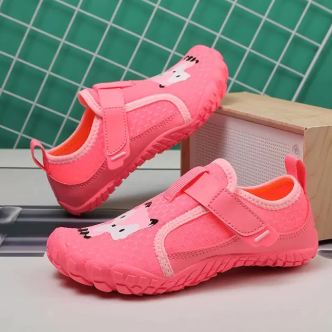 

Children Water Shoes Kids Beach Barefoot Shoes With Holes For Toddlers Boys Girls Swimming Shoes DropshippingSummer