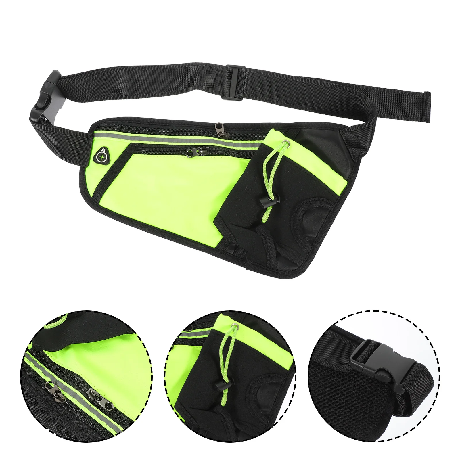 Hydrating Sports Travel Pouch Water Bottle Holder Adjustable Waist Bag for Running Fanny Pack Versatile Phone Bag Lightweight