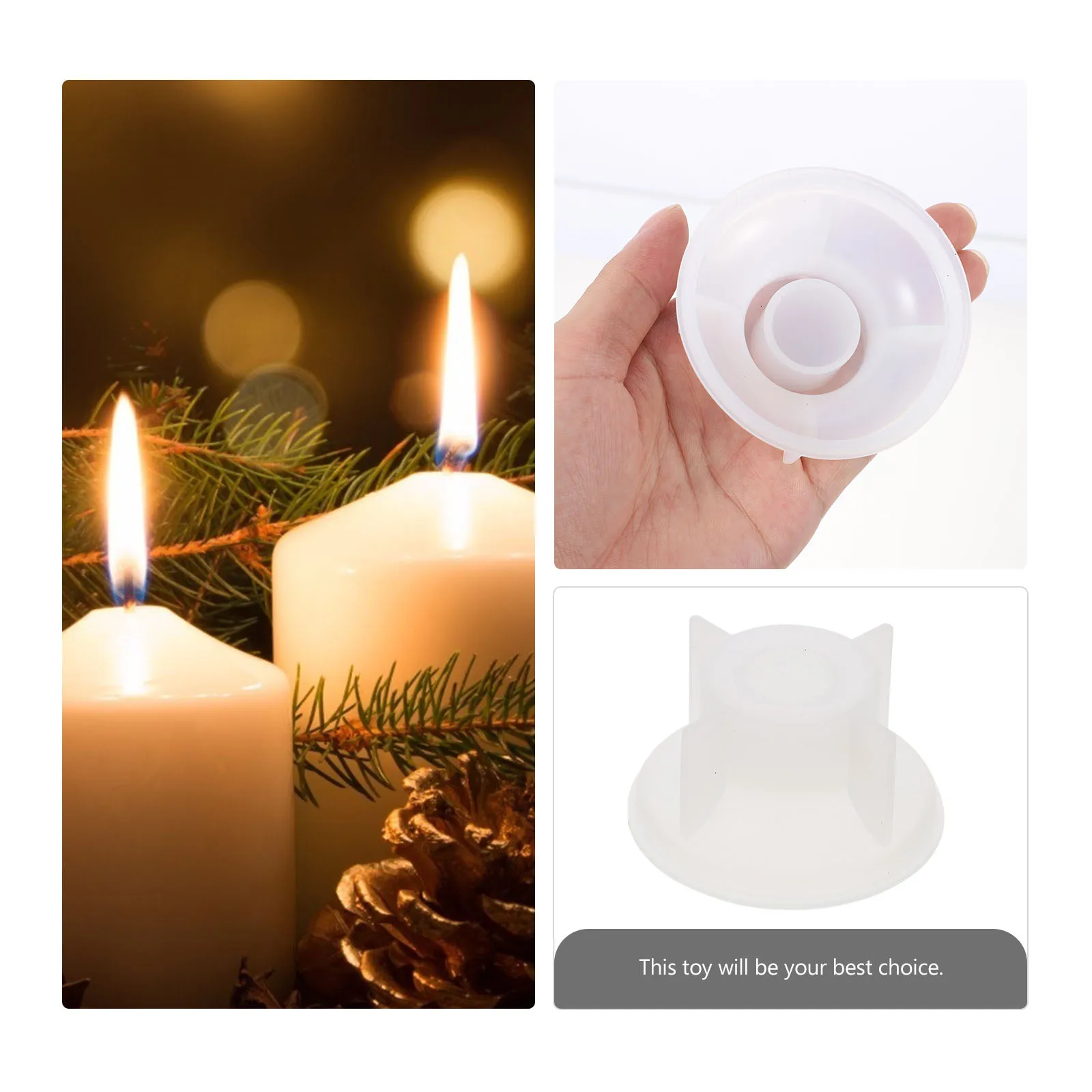 

Lotus Silicone Holder Base Mold Resin Casting Mold for DIY Tealight Holder Epoxy Resin Molds Epoxy Molds