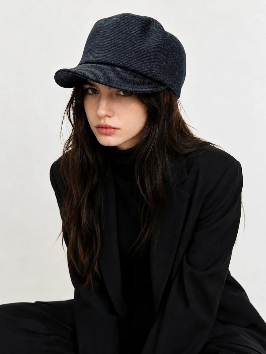 moon-chapeau-plat-retro-britannique-pour-femmes-casquette-de-chevalier-vintage-polyvalente-pour-l'automne-et-l'hiver-amincissante-pour-le-visage-casquette-de-scout-pour-garcons