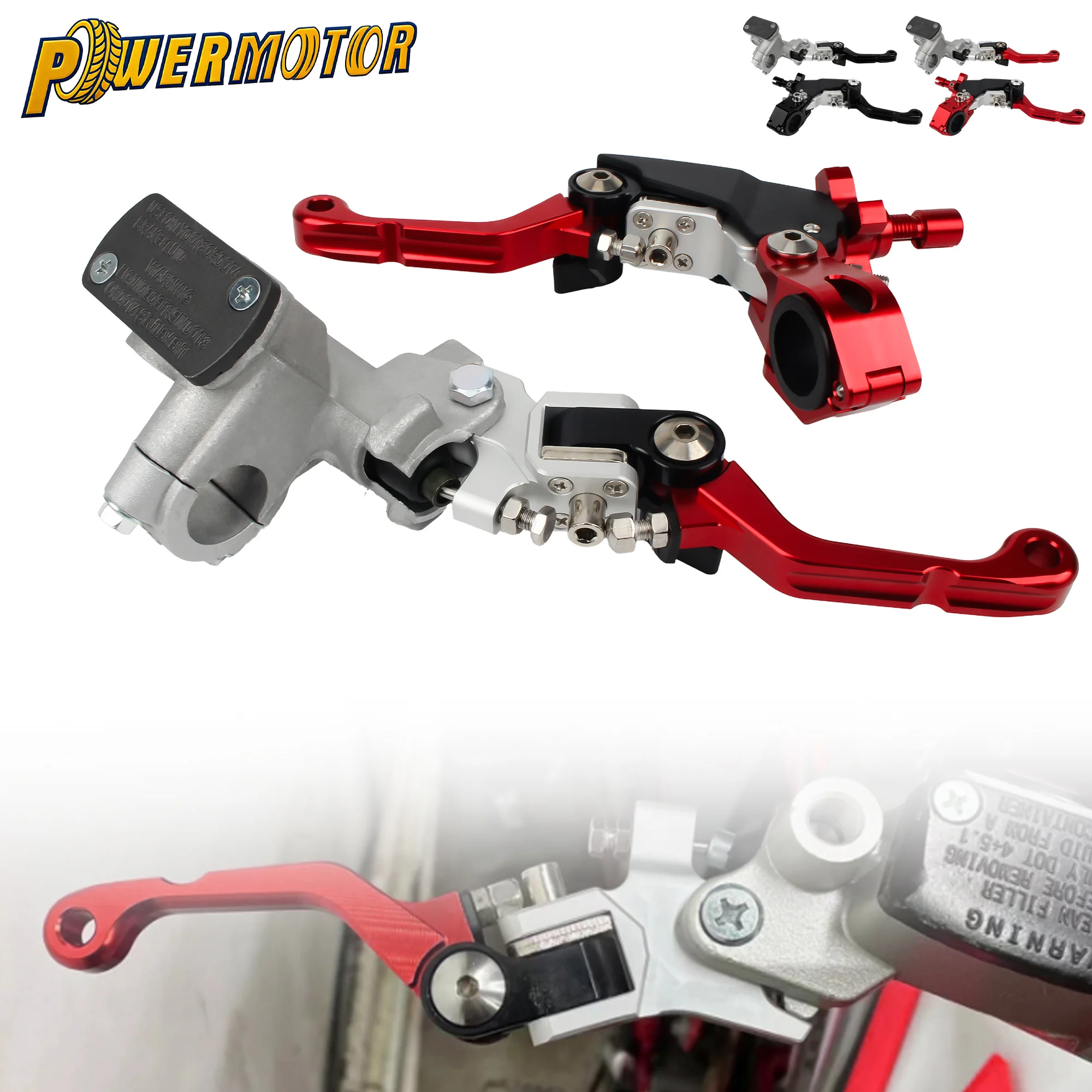 

Motorcycle Front Brake Master Cylinder Left Right Brake Levers For YAMAHA YZ65 YZ80 YZ85 YZ125 YZ250 YZ450 YZ426 WR426F WR450F