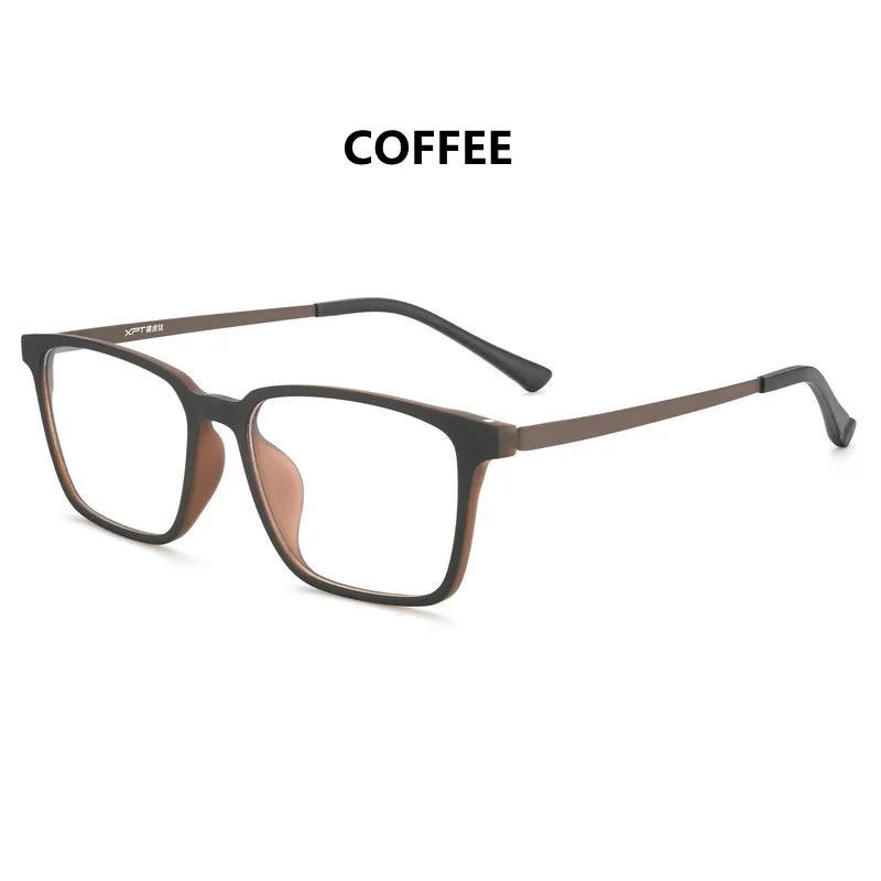 Ultra-Light Square Rubber Titanium Eyewear Frame