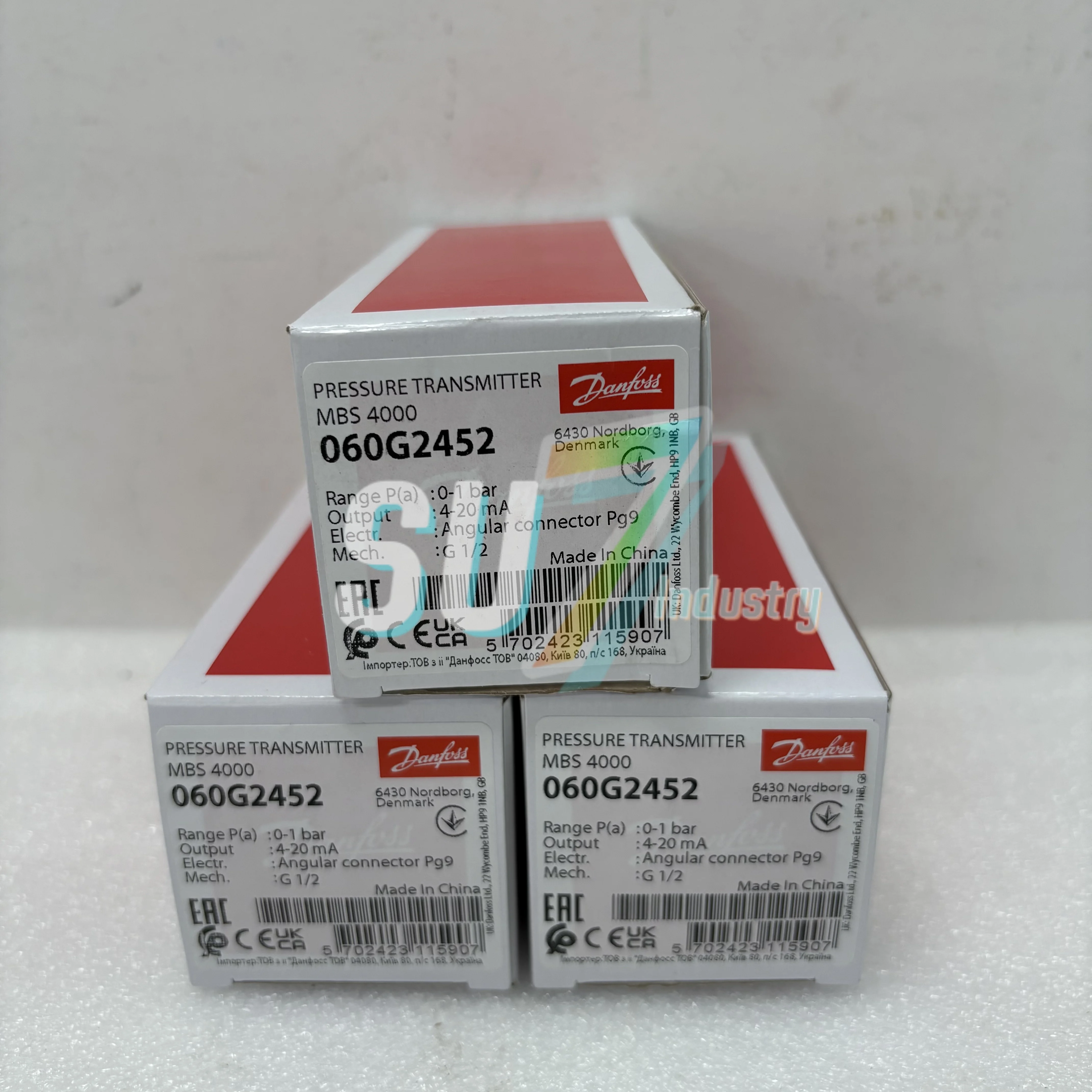 새로운 재고 있음 MBS4000 060G2452 MBS3000 060G1105 압력 센서