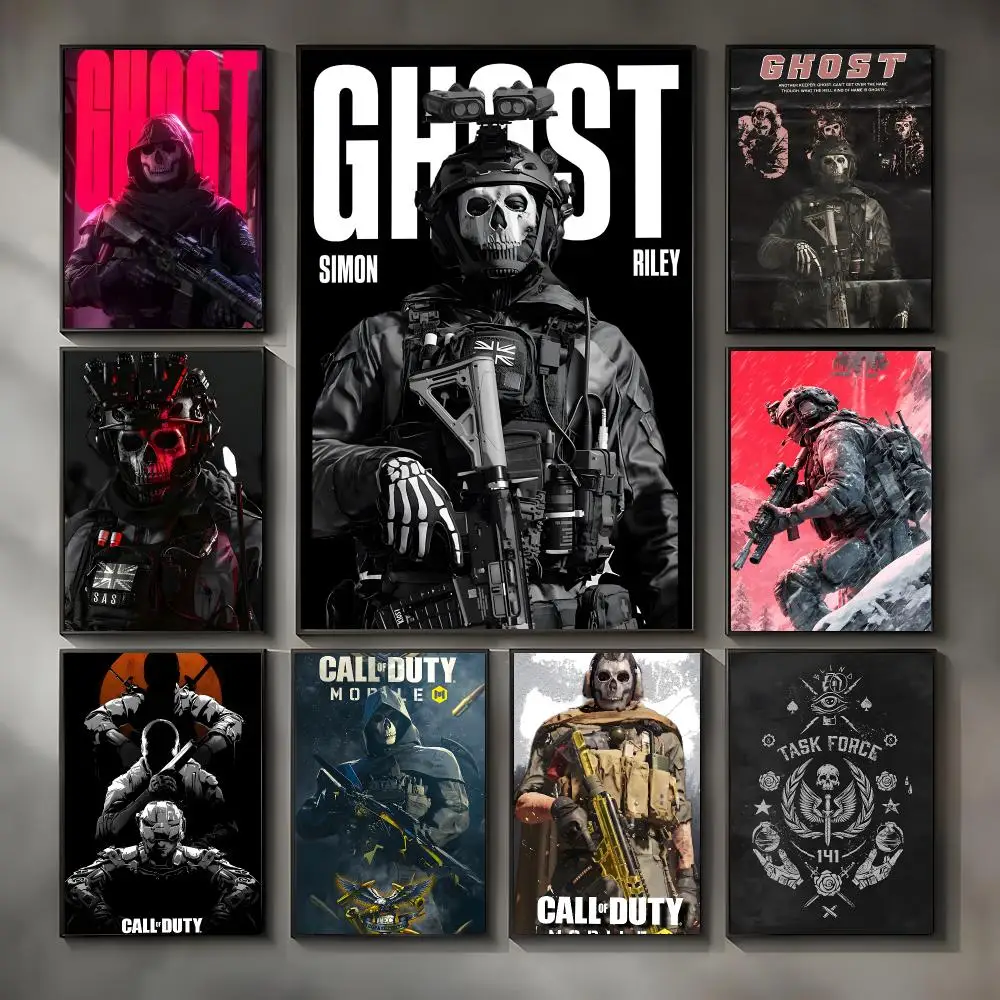 Shooter game Call of Duty Poster Modern Interior Wall Decor & Trendy Home Highlights