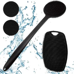 Épurateur de douche multifonctions pour toutes les parties du corps, révélateur, mousse plus simple, silicone, poignée non ald