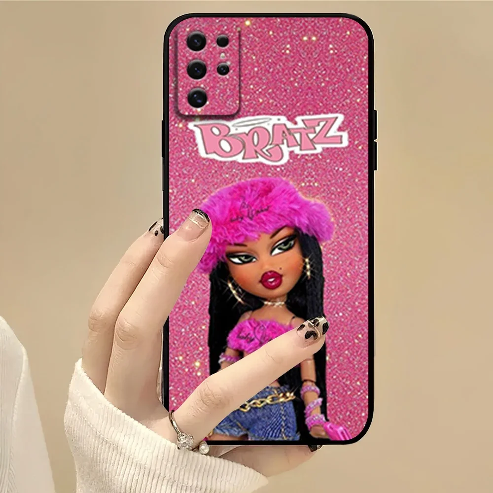 Lovely Doll B-Bratz Phone Case For Samsung S22 S23 A73 A72 A71 A54 A53 E ULTRA Color Soft Shell