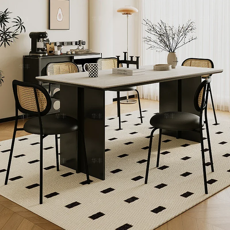 Craft Dinning Table Wooden Chairs Dining Kids Bar Cafe Luxury Muebles Para El Hogar Muebles De Cocina Muebles Kitchen Furniture