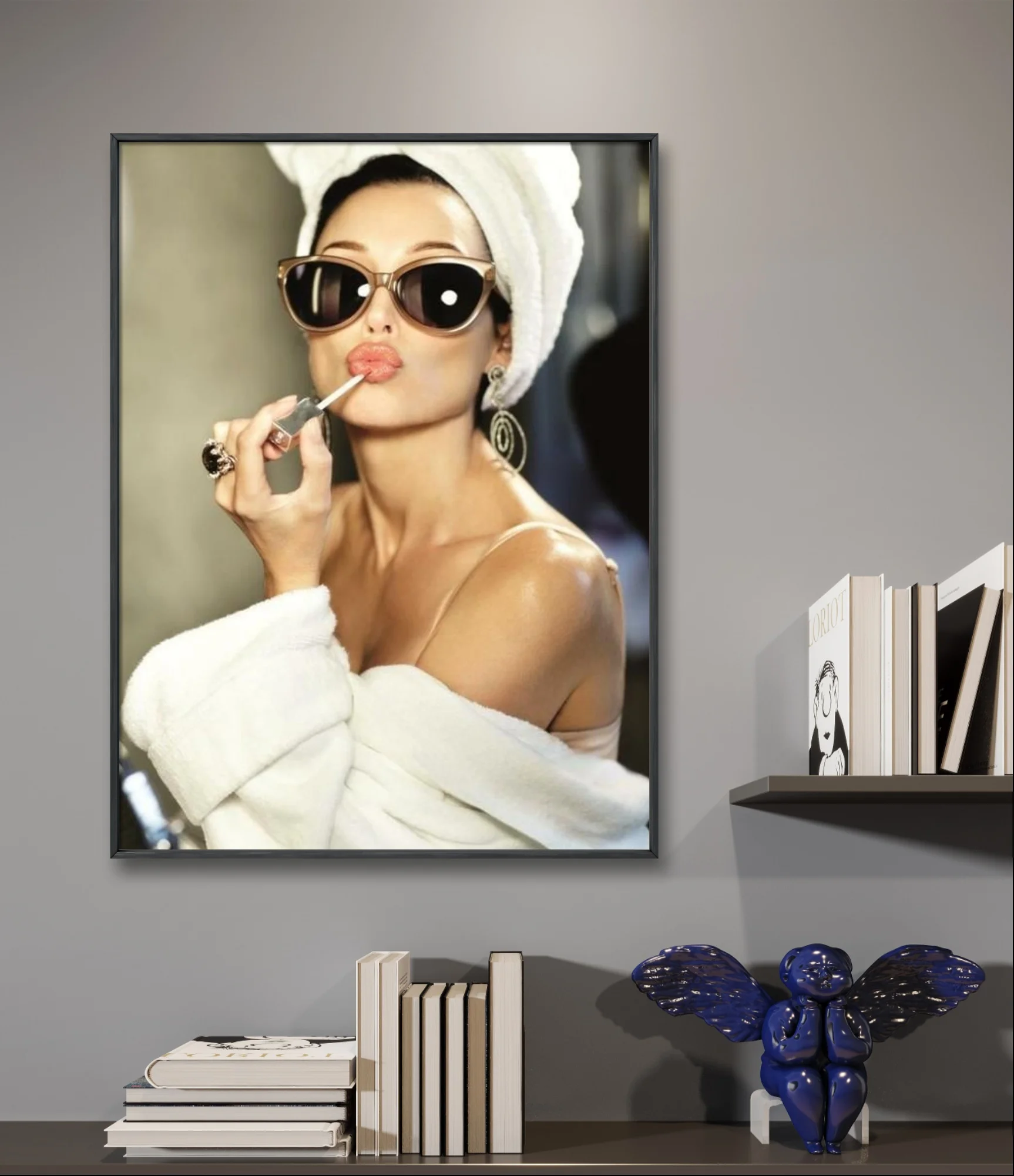 Audrey Hepburn pittura diamante colorato Movie Star Poster fatto a mano fai da te diamante ricamo mosaico 5D Wall Sticker Home Decor