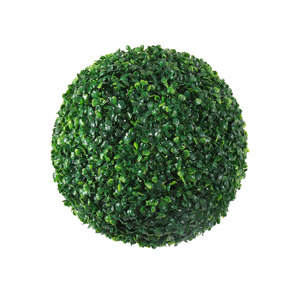 Groene langdurige duurzaamheid met kunstplantenbal Kunstbloemen Simulatie Laat grasbal achter