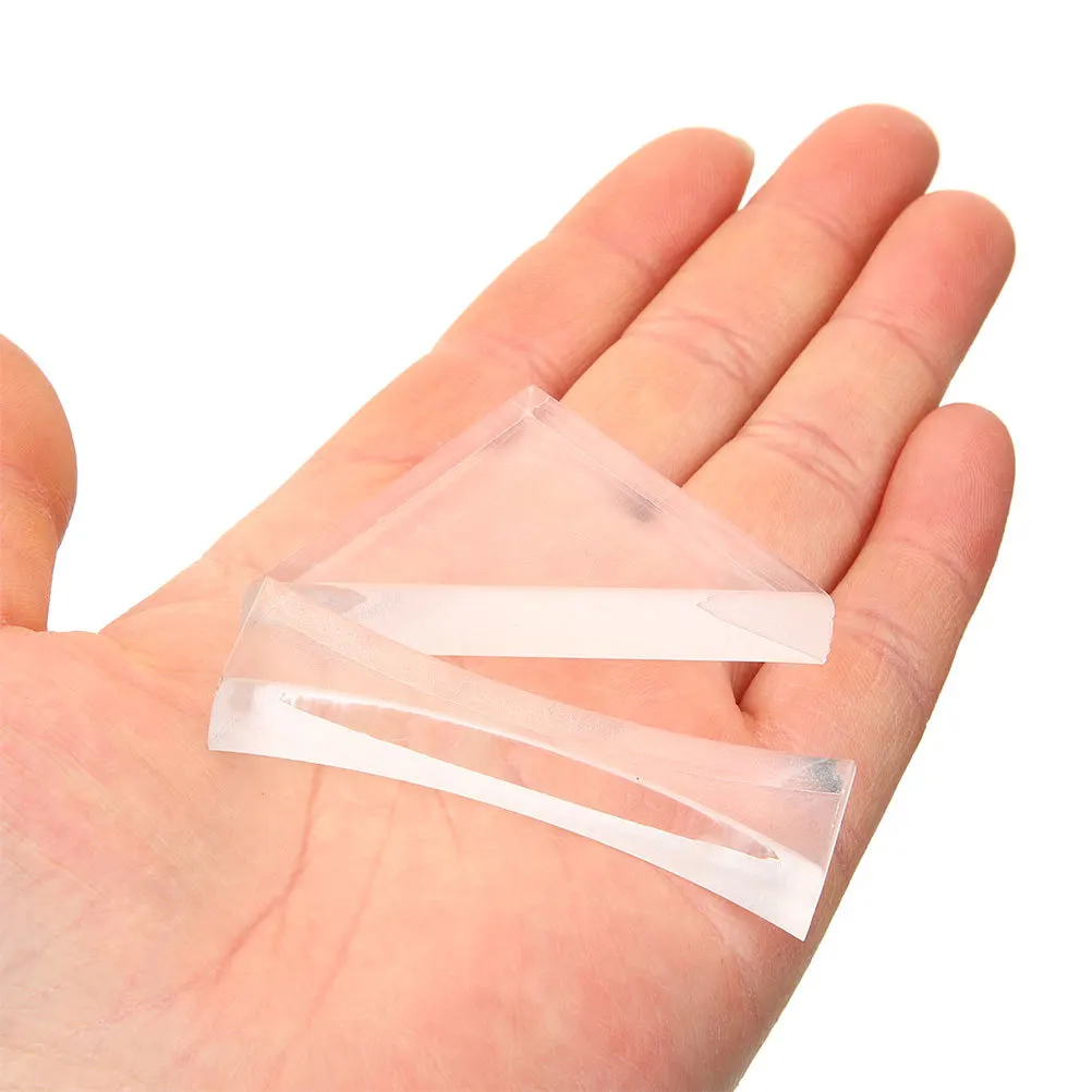 5Pcs Physics Optical Lens Glass Convex Concave Teaching Tools Science Experiment Kit Convex Lens Science Teaching Tools