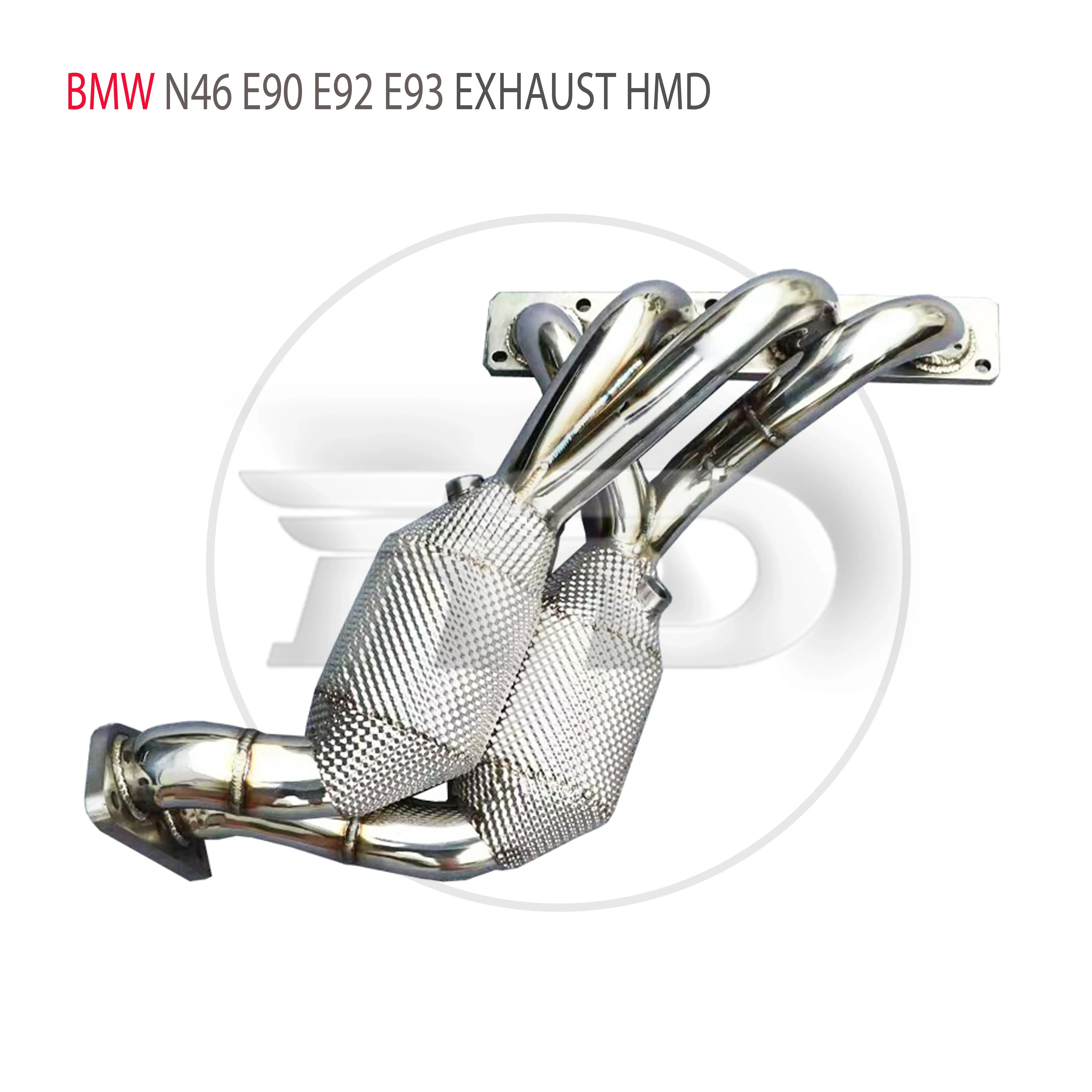 HMD Exhaust System Downpipe Headers for BMW 318i 320i E90 E92 E93 N46 Engine High Flow Performance Manifold With Cat Pipe